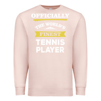 Pale Pink the world's finest tennis player Premium Sweatshirt - artisFamous