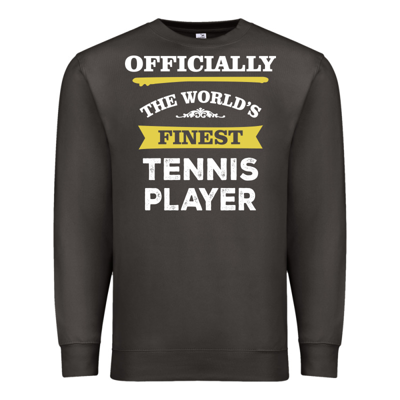 The World's Finest Tennis Player Premium Sweatshirt by artisFamous | Teevron