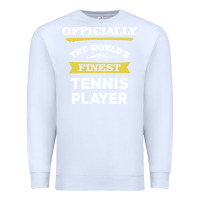 White the world's finest tennis player Premium Sweatshirt - artisFamous