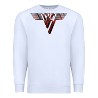 White halen Premium Sweatshirt - artisFamous