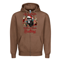 Chestnut christmas life is better with a french bulldog Zipper Hoodie - JahusDesignShop