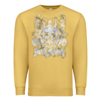 Antique Gold black sab.bath official vintage dancing skele Premium Sweatshirt - artisFamous