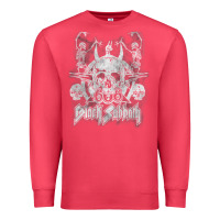 Cardinal black sab.bath official vintage dancing skele Premium Sweatshirt - artisFamous