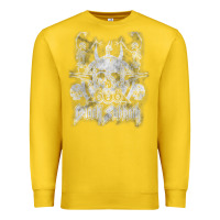 Lemon black sab.bath official vintage dancing skele Premium Sweatshirt - artisFamous