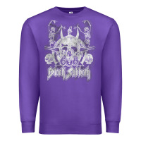 Purple black sab.bath official vintage dancing skele Premium Sweatshirt - artisFamous