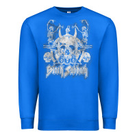 True Royal black sab.bath official vintage dancing skele Premium Sweatshirt - artisFamous