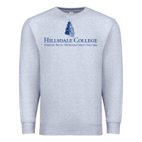 Heather Grey Hillsdale College Premium Sweatshirt - artisFamous