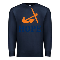 Navy Hope College Premium Sweatshirt - artisFamous