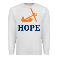 Oatmeal Heather Hope College Premium Sweatshirt - artisFamous