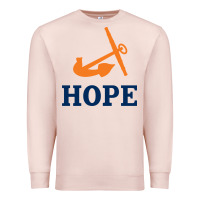 Pale Pink Hope College Premium Sweatshirt - artisFamous