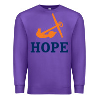 Purple Hope College Premium Sweatshirt - artisFamous