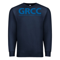Navy Grand Rapids Community College Premium Sweatshirt - artisFamous