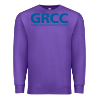 Purple Grand Rapids Community College Premium Sweatshirt - artisFamous
