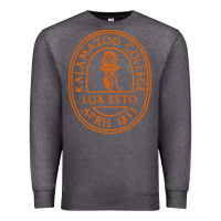 Charcoal Heather Kalamazoo College Premium Sweatshirt - artisFamous