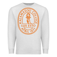 Oatmeal Heather Kalamazoo College Premium Sweatshirt - artisFamous