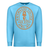 Ocean Blue Kalamazoo College Premium Sweatshirt - artisFamous