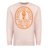 Pale Pink Kalamazoo College Premium Sweatshirt - artisFamous