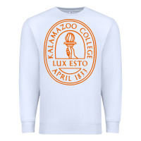 White Kalamazoo College Premium Sweatshirt - artisFamous