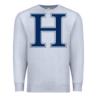 Heather Grey Hillsdale College Premium Sweatshirt - artisFamous