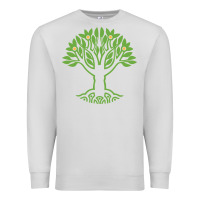 Dove Grey Maharishi International College Premium Sweatshirt - artisFamous