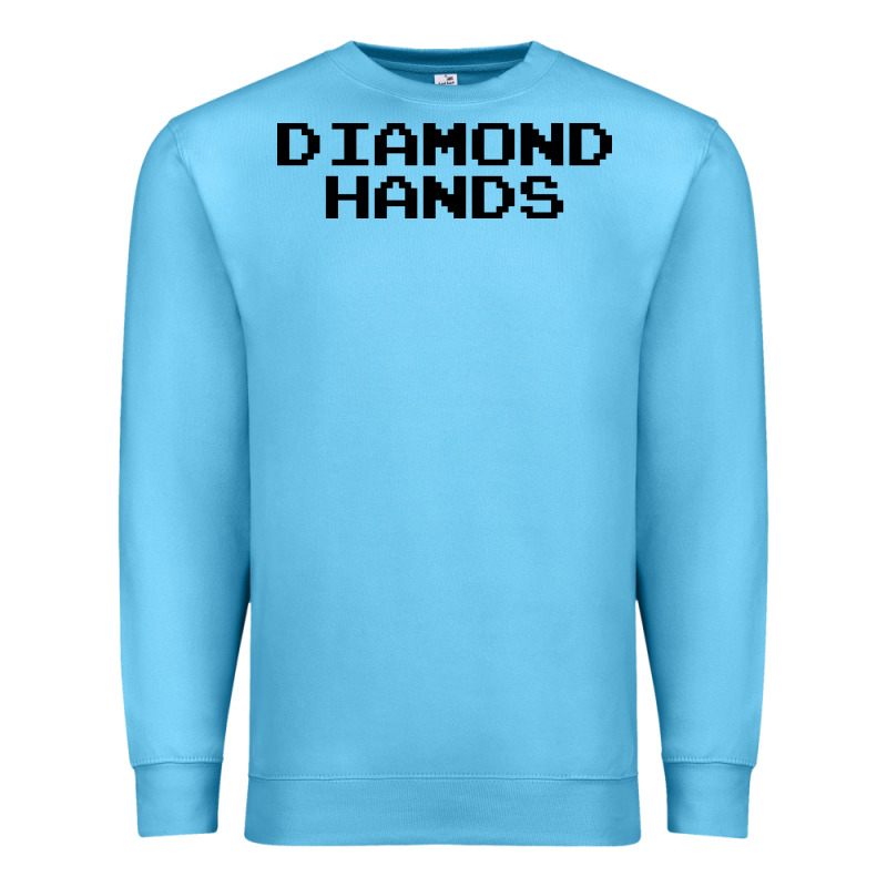Diamond Hands Premium Sweatshirt by artisFamous | Teevron