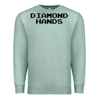Seafoam diamond hands Premium Sweatshirt - artisFamous
