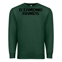 Sports Green diamond hands Premium Sweatshirt - artisFamous