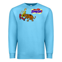 Ocean Blue Scooby Doo Premium Sweatshirt - artisFamous