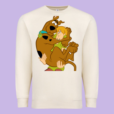 Scooby Doo And Shaggy Premium Sweatshirt Designed By Artisfamous