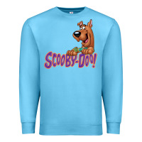 Ocean Blue Scooby-Doo Premium Sweatshirt - artisFamous
