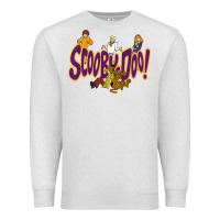 Oatmeal Heather Scooby-Doo Premium Sweatshirt - artisFamous
