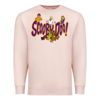 Pale Pink Scooby-Doo Premium Sweatshirt - artisFamous
