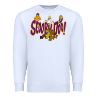 White Scooby-Doo Premium Sweatshirt - artisFamous