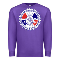 Purple association of machinists and aerospace workers classic Premium Sweatshirt - artisFamous