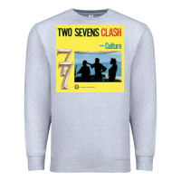 Heather Grey two sevens clash culture Premium Sweatshirt - artisFamous
