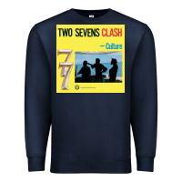 Navy two sevens clash culture Premium Sweatshirt - artisFamous