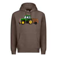 Coffee farm tractor Premium Hoodie - RanaPortraitStore