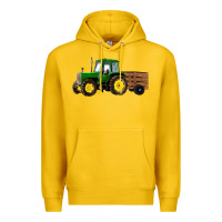 Lemon farm tractor Premium Hoodie - RanaPortraitStore