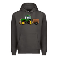 Smoke farm tractor Premium Hoodie - RanaPortraitStore