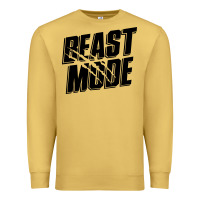 Antique Gold beast mode classic Premium Sweatshirt - artisFamous