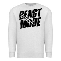 Oatmeal Heather beast mode classic Premium Sweatshirt - artisFamous