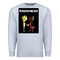 Heather Grey radio Premium Sweatshirt - artisFamous