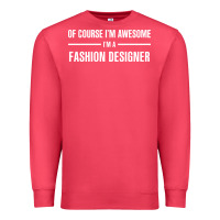 Cardinal i'm awesome i'm a fashion designer Premium Sweatshirt - artisFamous