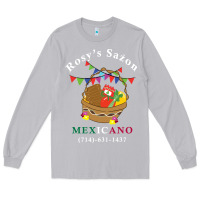 Logo For Rosys Saon Mexicano Long Sleeve Tee | Teevron
