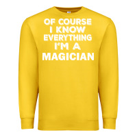 Lemon i know everything i'm a magician Premium Sweatshirt - artisFamous