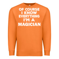 Carrot i know everything i'm a magician Premium Sweatshirt - artisFamous
