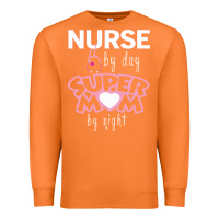 Carrot nurse by day super mom by night Premium Sweatshirt - artisFamous