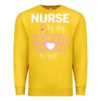 Lemon nurse by day super mom by night Premium Sweatshirt - artisFamous