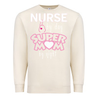 Sandshell nurse by day super mom by night Premium Sweatshirt - artisFamous