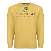 Antique Gold Chamberlain College Premium Sweatshirt - artisFamous